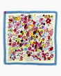 Lar Studio Les Fleurs Wool 130x130 Fular White