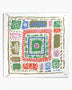 Lar Studio Maze Pareo 135 x 135 Çok Renkli