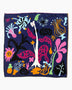 Lar Studio Morning Dew Navy Scarf 42x42 Fular Çok Renkli