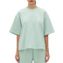 Les Benjamins Kadın Cropped Oversized Tee Pale Pistachio