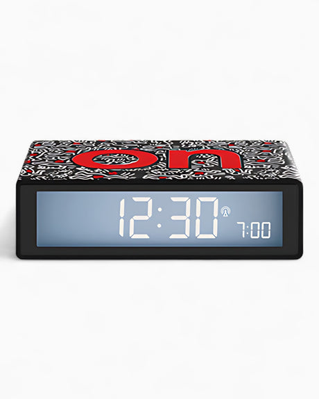 Lexon X Keith Haring Flip + Alarm Clock