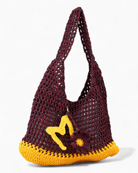 Knitted Fisherman Shoulder Bag
