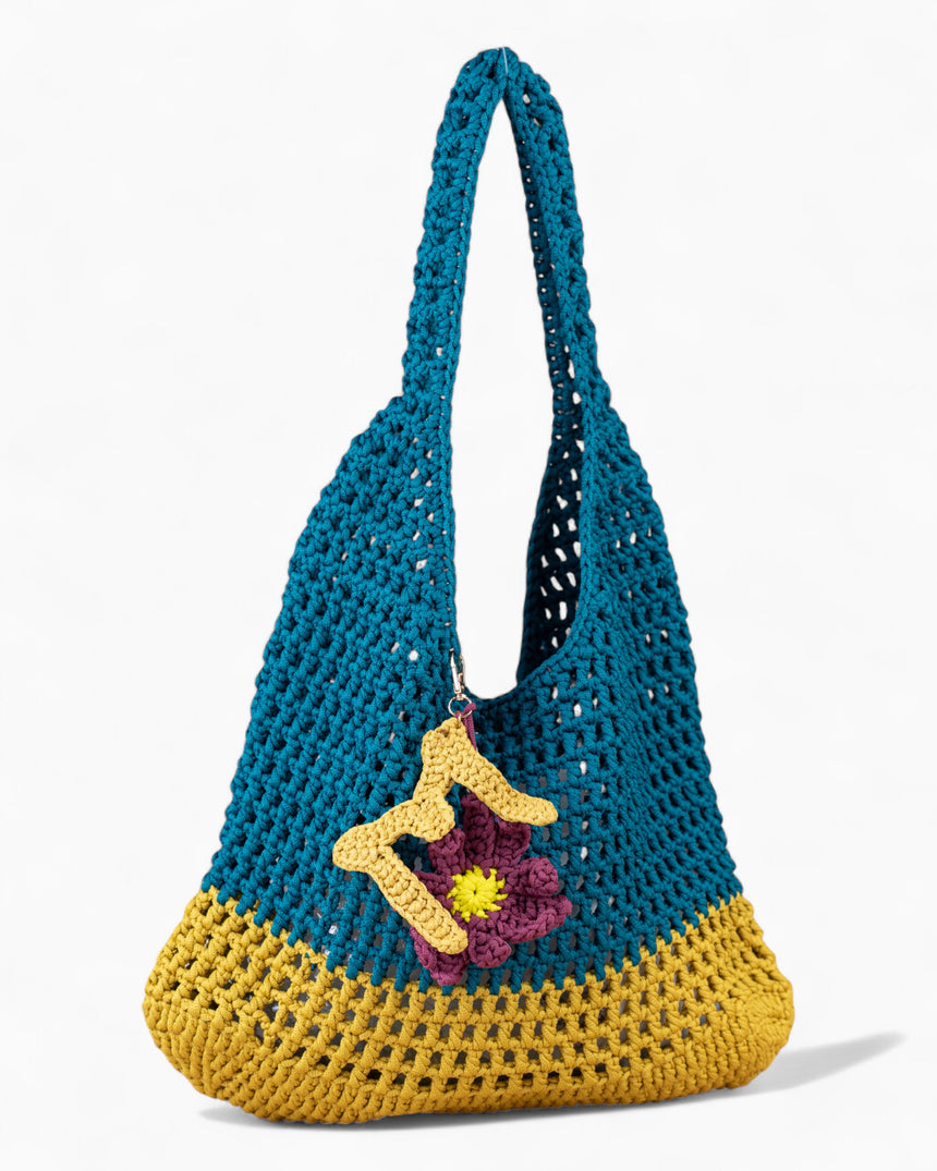 Knitted Fisherman Shoulder Bag
