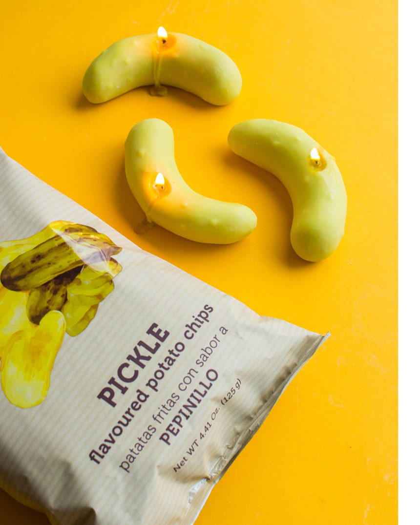 Pickle Candle