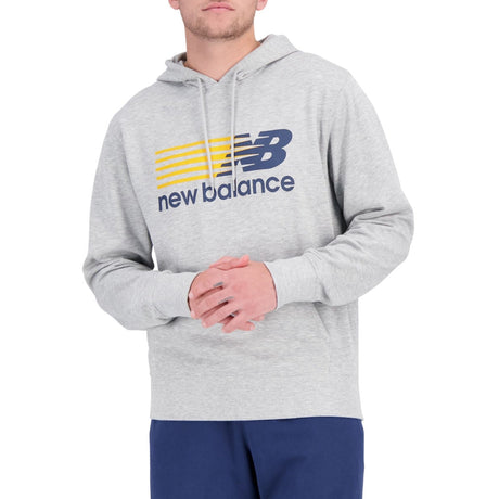 New Balance Classic Erkek Hoodie Grey