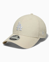 New Era LA Dodgers Cord 9FORTY Şapka Beige