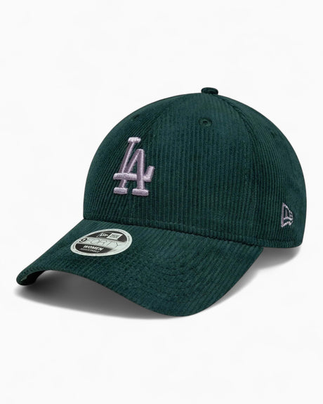 New Era LA Dodgers Women's Cord 9FORTY Şapka Green
