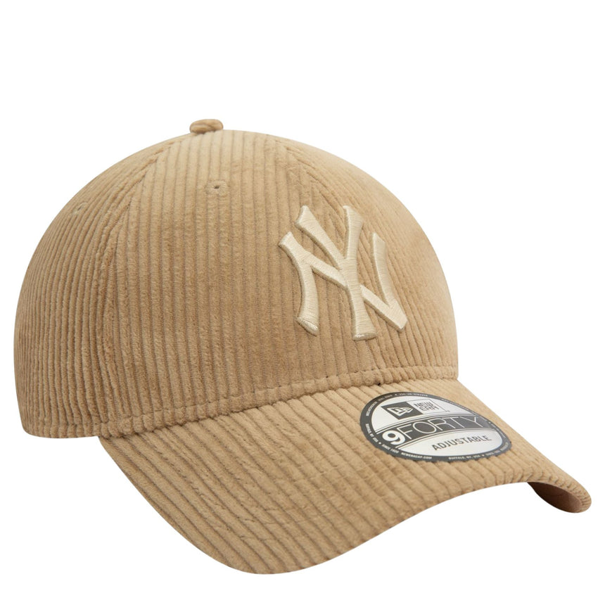 New Era NY Yankees Cord 9FORTY Şapka Beige