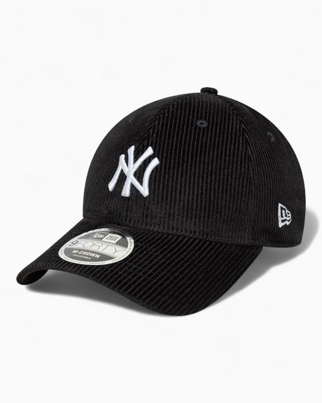 New Era NY Yankees Cord 9FORTY Şapka Black