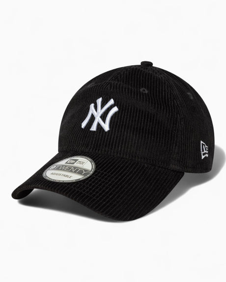 New Era NY Yankees Cord 9TWENTY Şapka Black