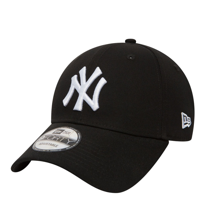 New Era NY Yankees League Essential 9FORTY Şapka Black/Optic White