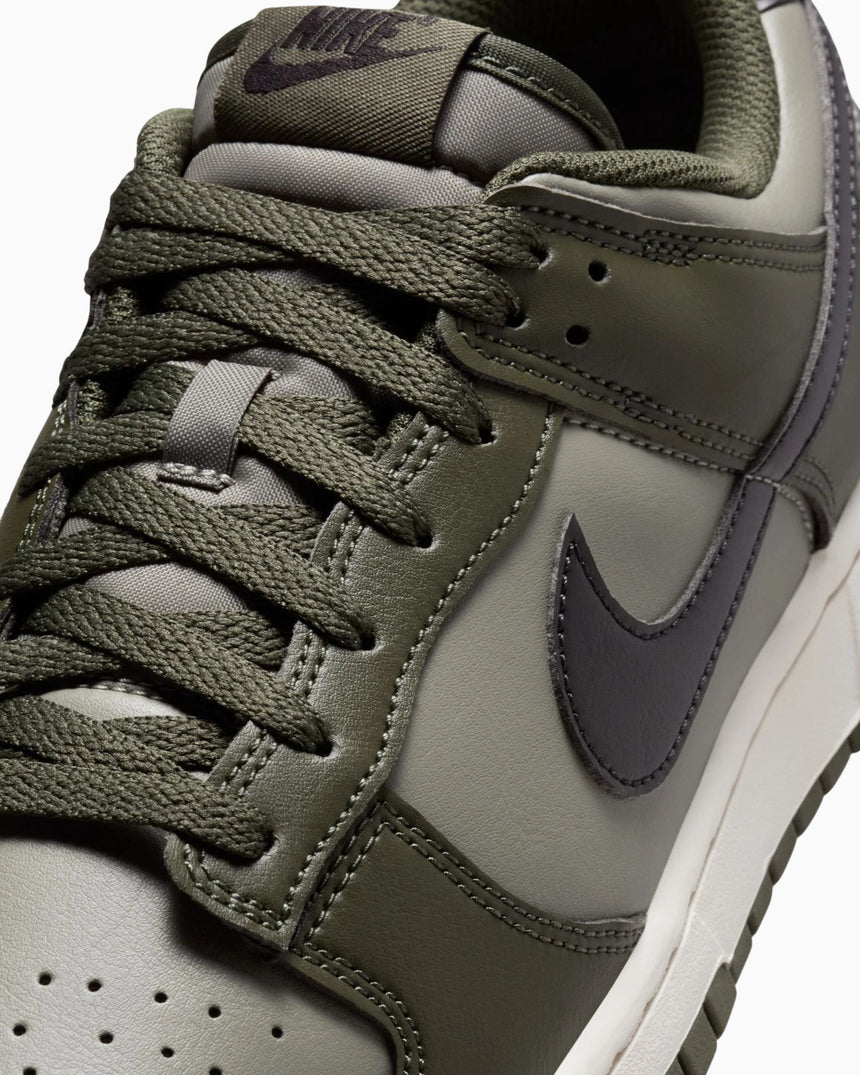 Nike Dunk Low Retro Kadın Sneaker Light Silver/White - Light Army - Sail