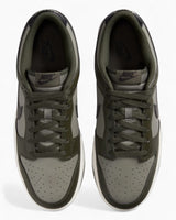 Nike Dunk Low Retro Kadın Sneaker Light Silver/White - Light Army - Sail