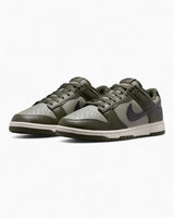 Nike Dunk Low Retro Kadın Sneaker Light Silver/White - Light Army - Sail