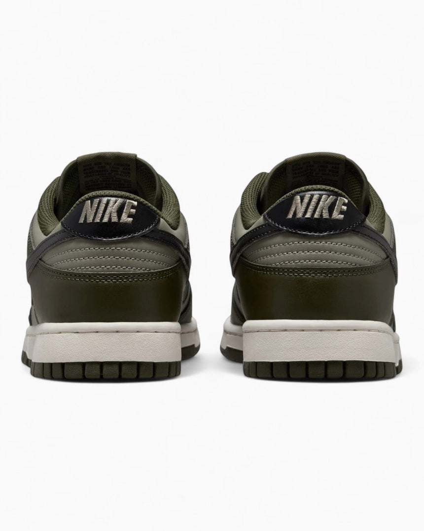 Nike Dunk Low Retro Kadın Sneaker Light Silver/White - Light Army - Sail