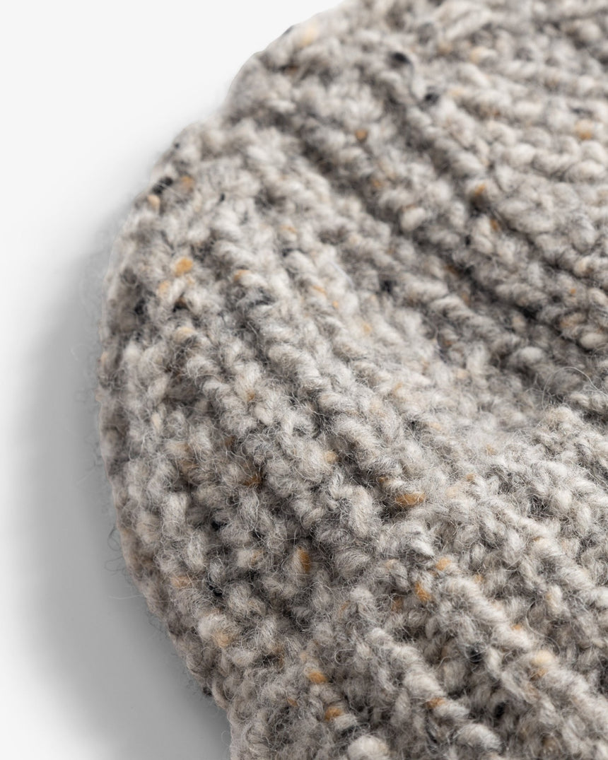Donegal Wool Rib Beanie