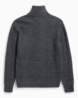 Hagen Wool Cotton Rib Full Zip Men's Jacket