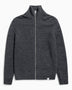 Hagen Wool Cotton Rib Full Zip Men's Jacket