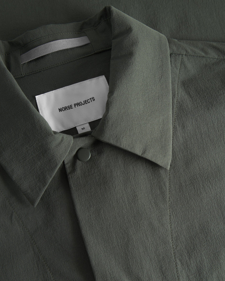 Norse Projects Hermann Travel Light Short Sleeve Erkek Gömlek