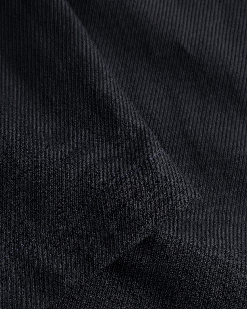 Hestur Relaxed Cotton Linen Twill Pleated Men's Trouser