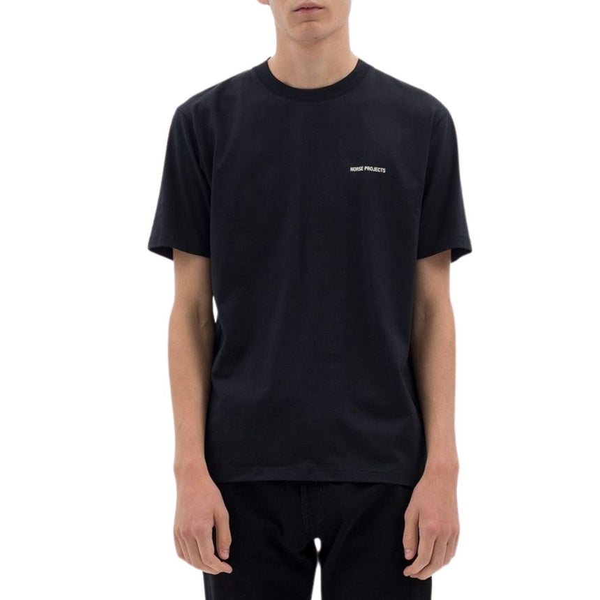 Norse Projects Johannes Organic Logo T-Shirt Black