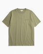 Norse Projects Johannes Organic NORSE Print Logo T-Shirt Moss Green