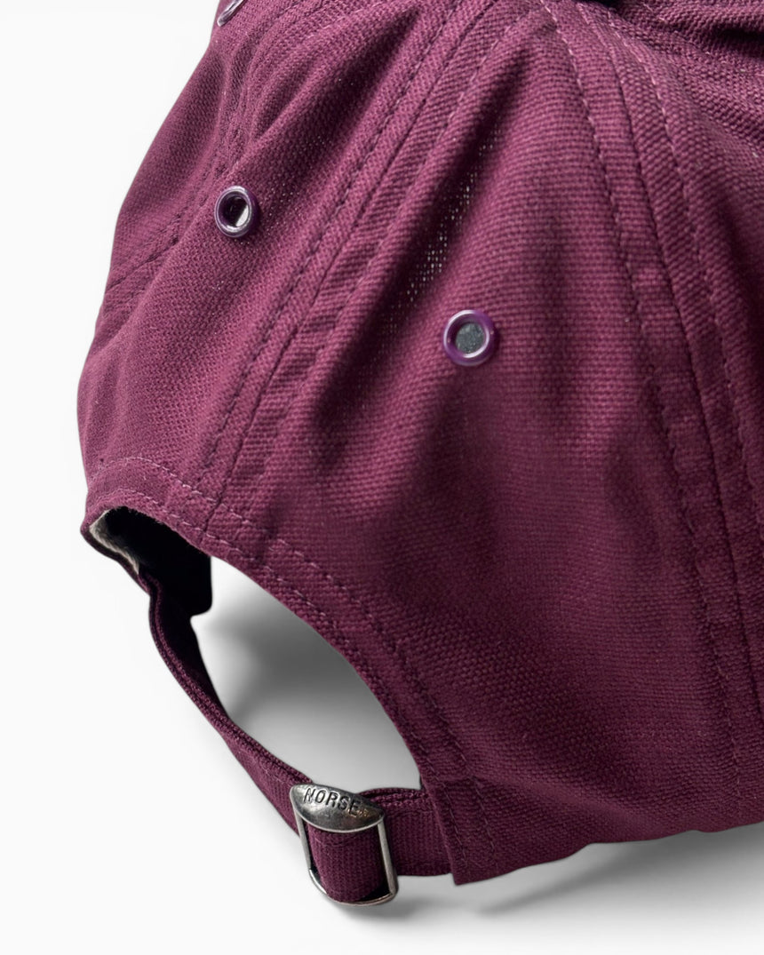 Light Canvas Felt N 8 Panel Cap