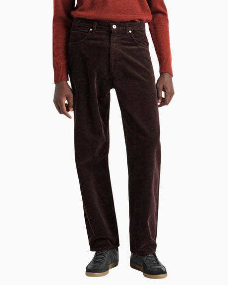 Mogens Relaxed 5 Pocket Wide Wale Corduroy Men's Trousers