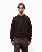Nordhavn Aran Crewneck Men's Sweater