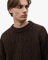 Nordhavn Aran Crewneck Men's Sweater