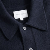 Norse Projects Norse Standard Merino Lambswool Polo Erkek Kazak 