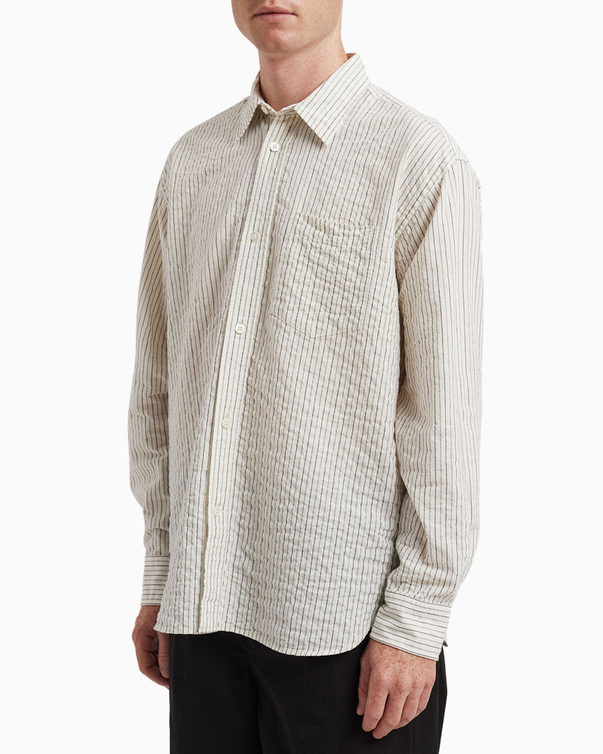 Ole Oversized Striped Men's Shirt