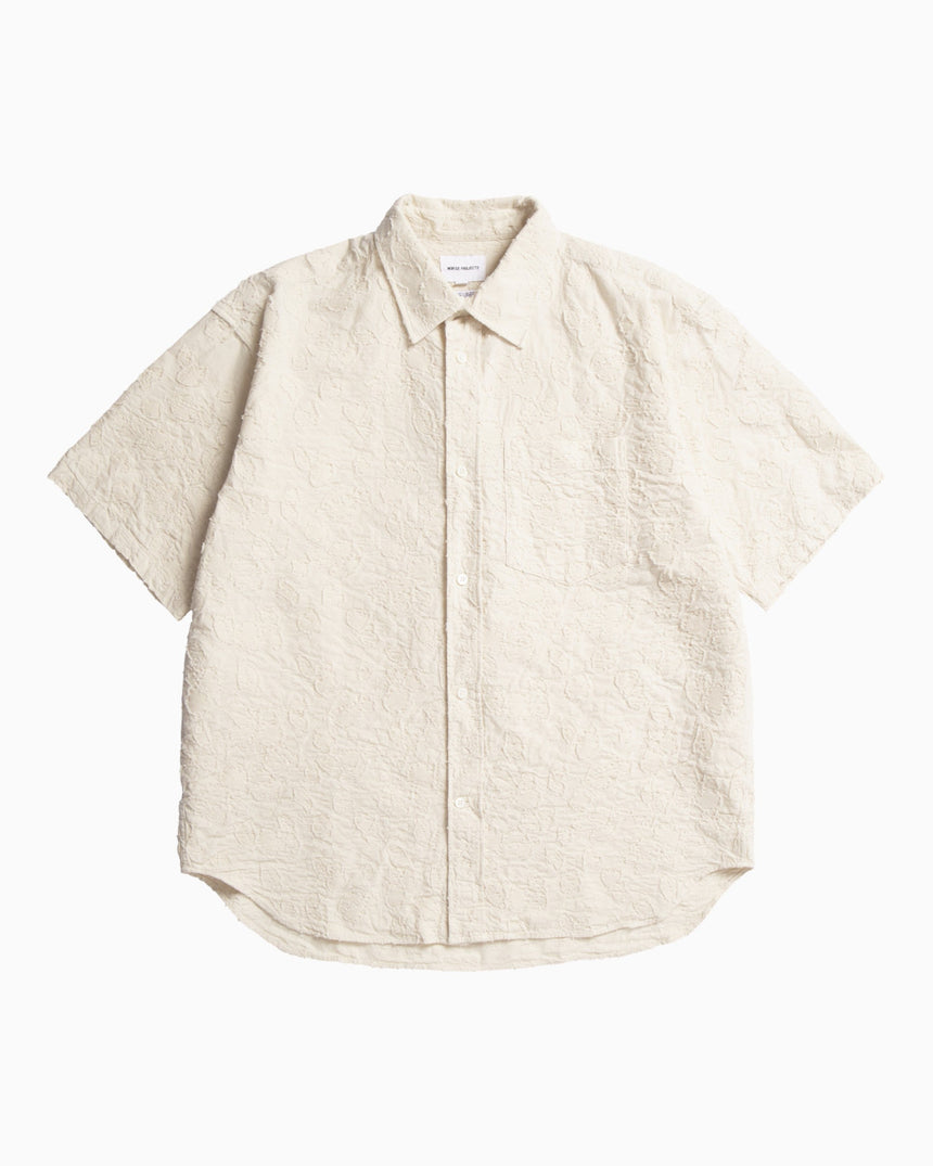 Ole Oversized Fil Coupe Short Sleeve Men's Shirt