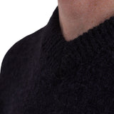 Rasmus Relaxed Brushed V-Neck Men's Sweater