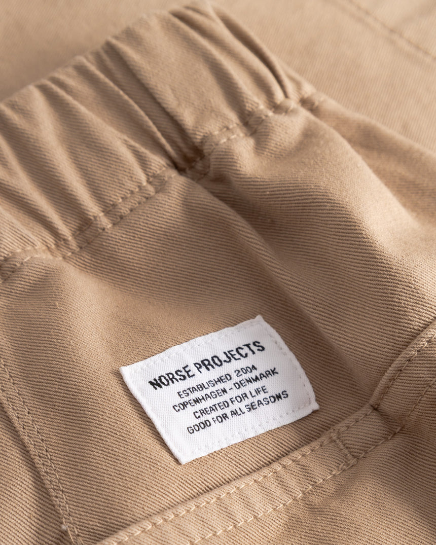Trysil Regular Organic Stretch Twill Men's Short