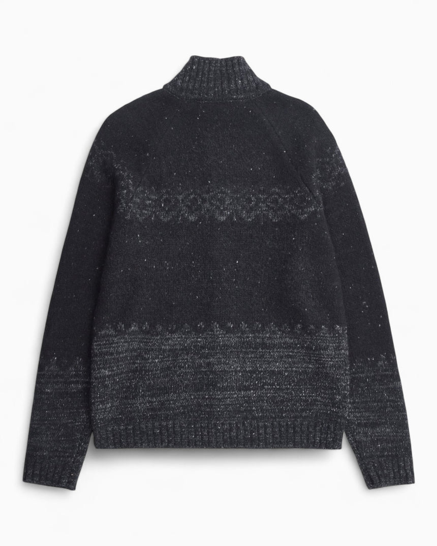 Ulf Full Zip Fairisle Men's Cardigan
