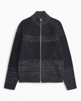 Ulf Full Zip Fairisle Men's Cardigan