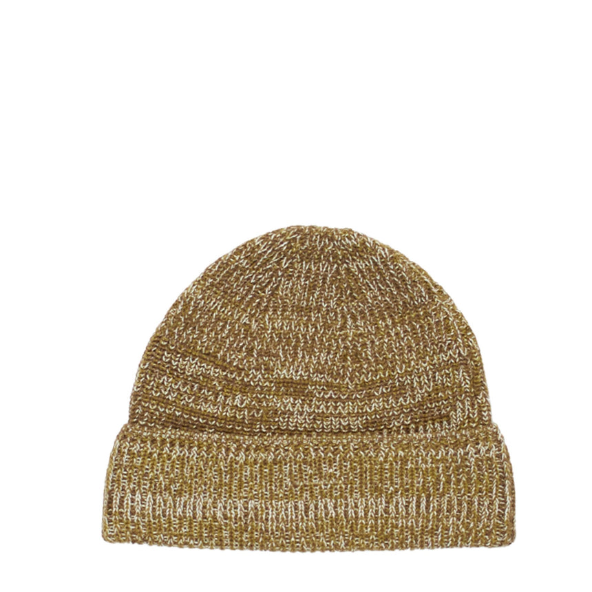 Wool Cotton Rib Beanie