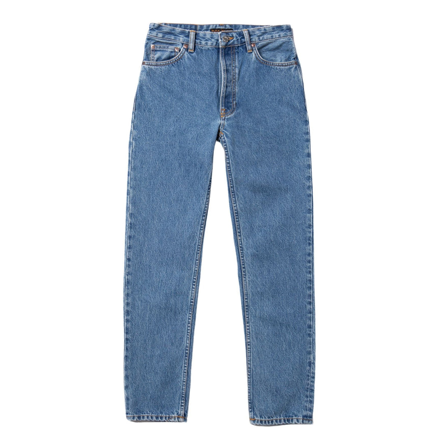 Nudie Jeans Breezy Britt Casual Blue Kadın Jean Pantolon 