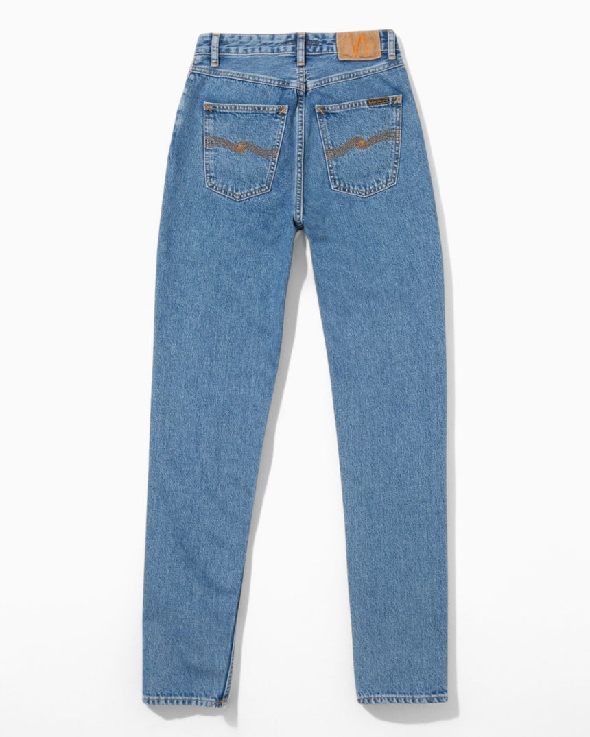 Breezy Britt Casual Blue Women's Jean Trousers