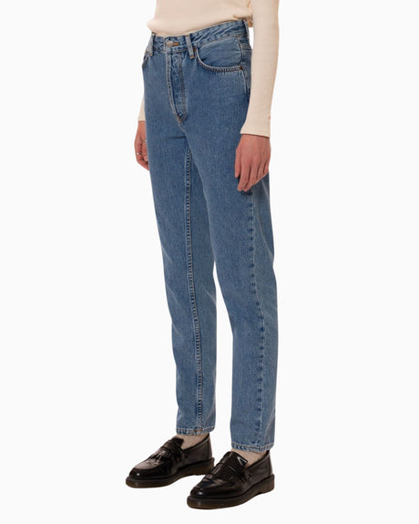 Breezy Britt Casual Blue Women's Jean Trousers