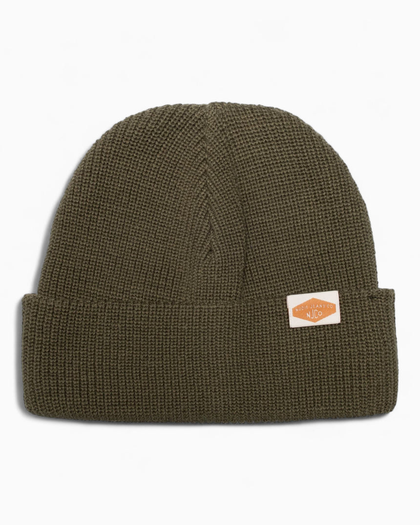 Cotton Ribbed Beanie