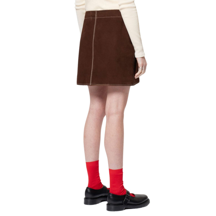 Elvy Western Suede Women's Skirt