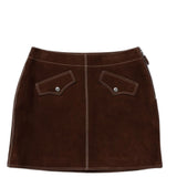 Elvy Western Suede Women's Skirt