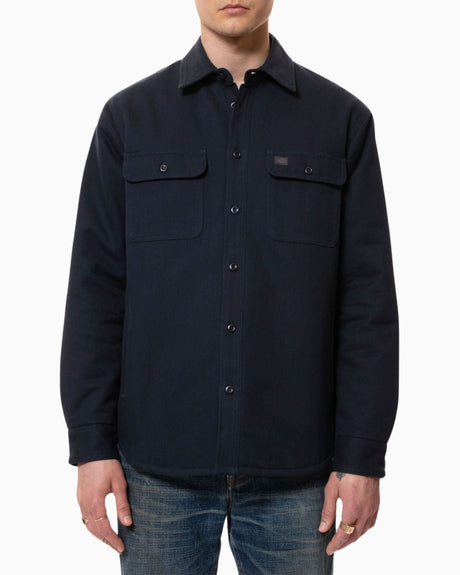 Nudie Jeans Glenn Padded Erkek Gömlek Ceket 
