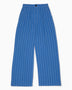 Nudie Jeans Gullan Striped Workwear Kadın Pantolon Blue/Off White