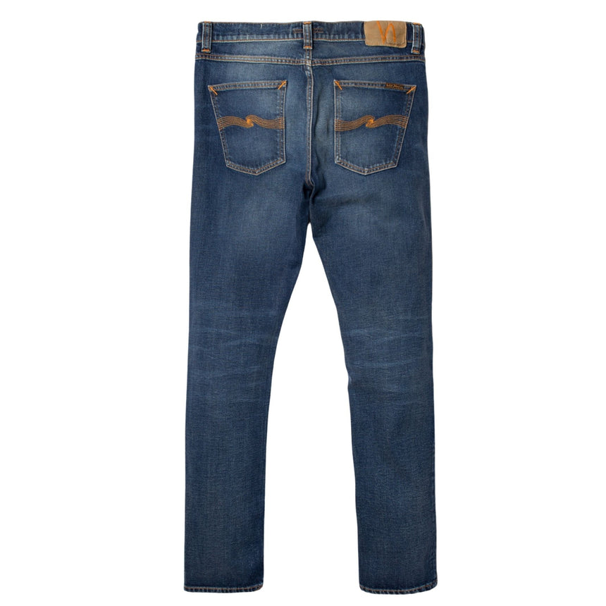 Nudie Jeans Lean Dean Troubled Sea Erkek Jean Pantolon 