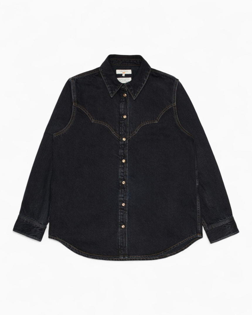 Lotta Western Cut Denim Women's Shirt