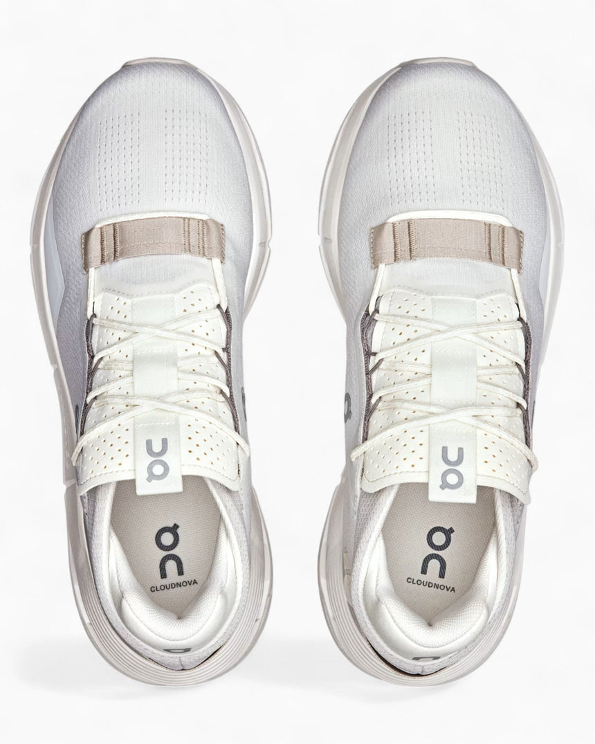 On Cloudnova 2 Erkek Sneaker Ice/Sand