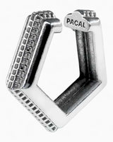PACAL Verta Kıkırdak Küpesi Silver